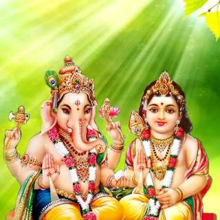 Murugan and Vinayagar wallpaper