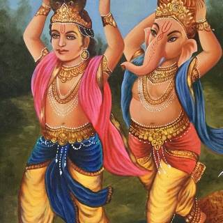 Murugan and Vinayagar wallpaper
