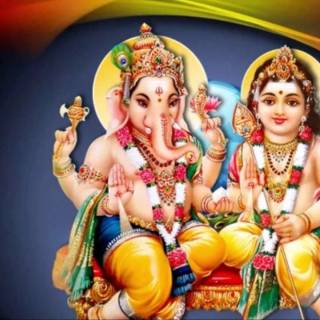 Murugan and Vinayagar wallpaper
