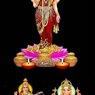 Murugan and Vinayagar wallpaper