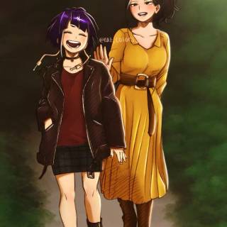 Momo x Jirou wallpaper