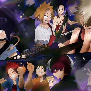 Momo x Jirou wallpaper