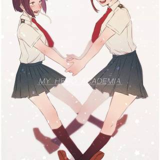 Momo x Jirou wallpaper