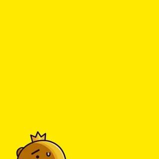 Yellow bear wallpaper
