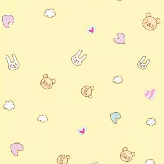 Yellow bear wallpaper