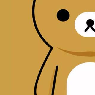 Yellow bear wallpaper