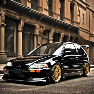 Honda Civic 1997 wallpaper
