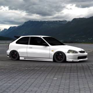 Honda Civic 1997 wallpaper