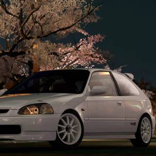 Honda Civic 1997 wallpaper