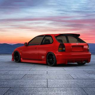 Honda Civic 1997 wallpaper