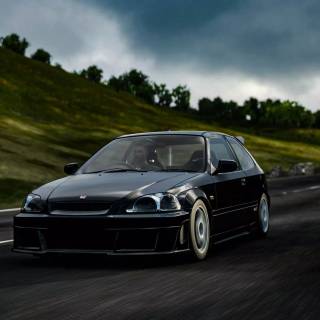 Honda Civic 1997 wallpaper