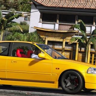 Honda Civic 1997 wallpaper