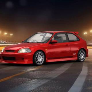 Honda Civic 1997 wallpaper
