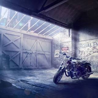 Royal Enfield Shotgun wallpaper