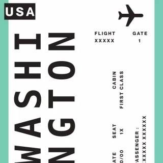 Flight ticket wallpaper