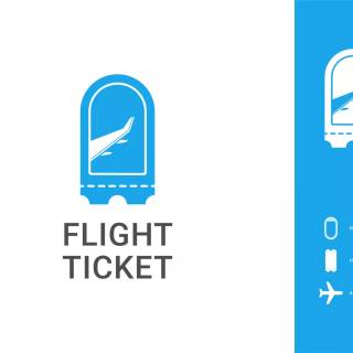 Flight ticket wallpaper