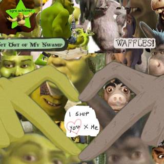 Donkey meme wallpaper