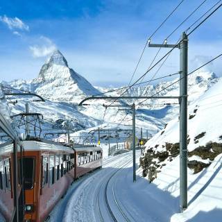 Switzerland train wallpaper