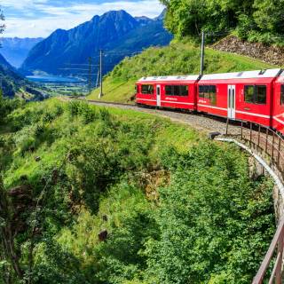Switzerland train wallpaper