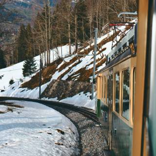 Switzerland train wallpaper