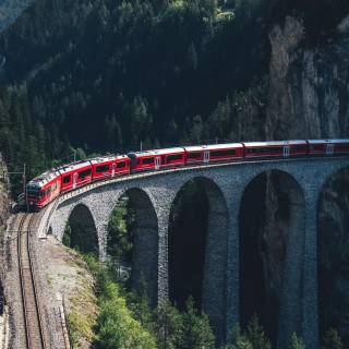 Switzerland train wallpaper