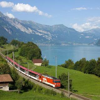 Switzerland train wallpaper