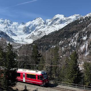 Switzerland train wallpaper