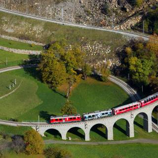 Switzerland train wallpaper