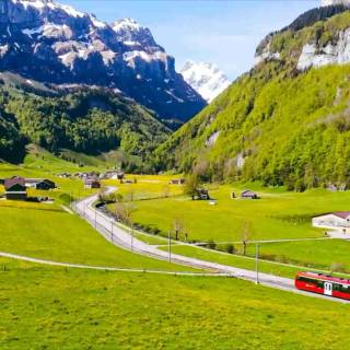 Switzerland train wallpaper