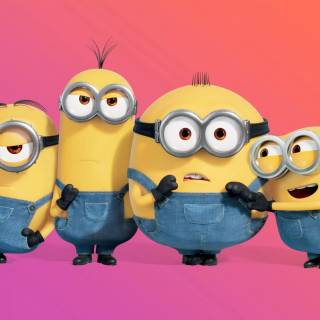 Minions 8k wallpaper