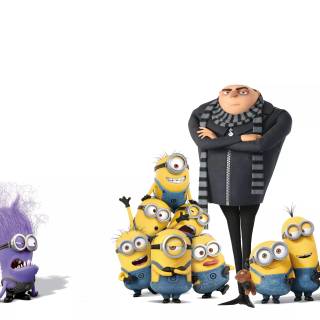Minions 8k wallpaper