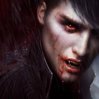 Male vampire wallpaper