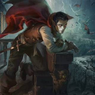 Male vampire wallpaper