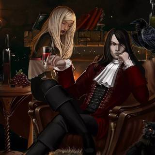 Male vampire wallpaper