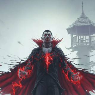 Male vampire wallpaper