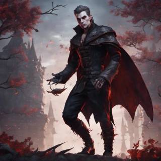 Male vampire wallpaper