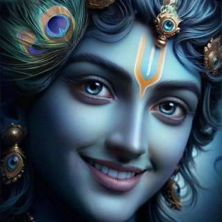 Krishna smile wallpaper