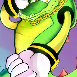 Vector The Crocodile wallpaper