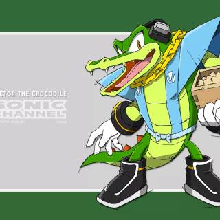 Vector The Crocodile wallpaper
