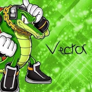Vector The Crocodile wallpaper