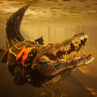 Crocodile desktop wallpaper