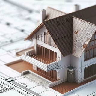 Building plan wallpaper