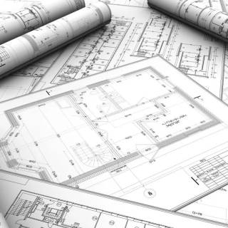 Building plan wallpaper