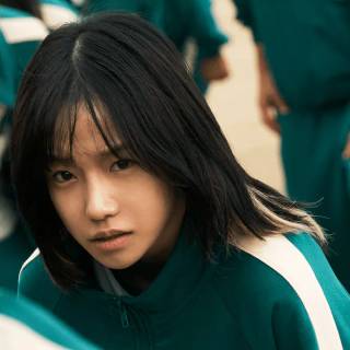 Player 222 Squid Game wallpaper