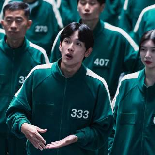 Player 380 Squid Game wallpaper