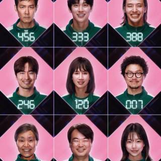 Player 222 Squid Game wallpaper