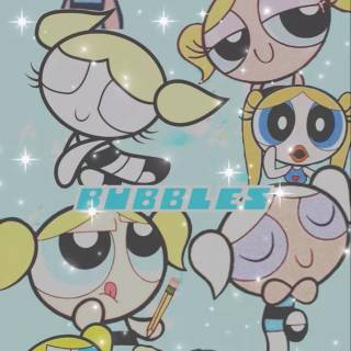 Bubbles Powerpuff Girls aesthetic wallpaper