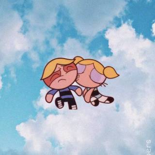 Bubbles Powerpuff Girls aesthetic wallpaper