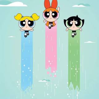 Bubbles Powerpuff Girls aesthetic wallpaper