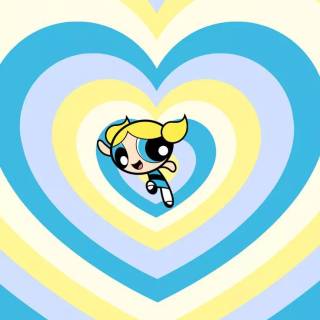Bubbles Powerpuff Girls aesthetic wallpaper